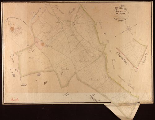 Réalville - Section F - La Ville, 1ère feuille