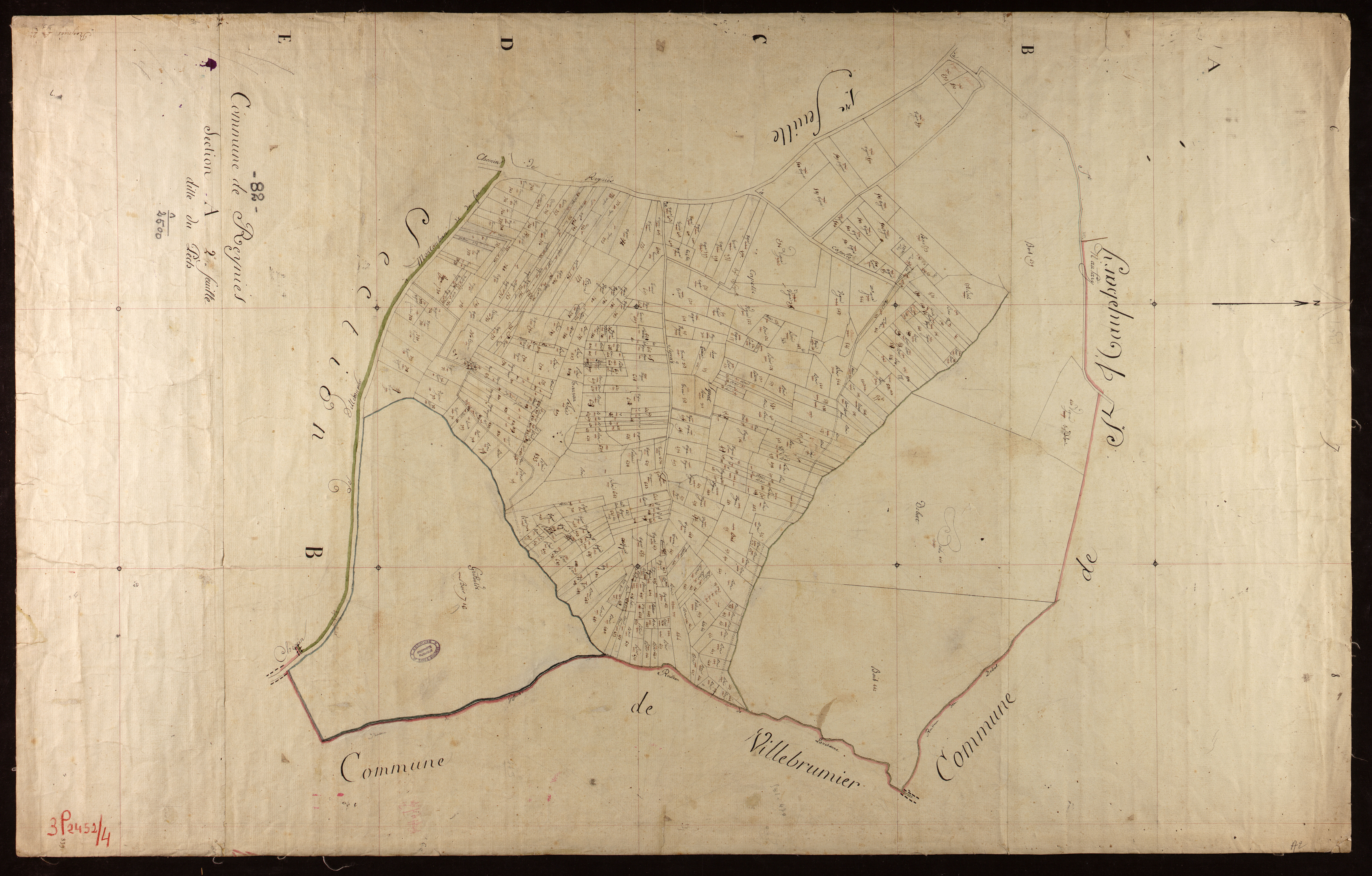 Reyniès - Section A - Le Pech, 2e feuille
