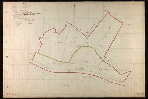 Reyniès - Tableau d'assemblage, 2e feuille