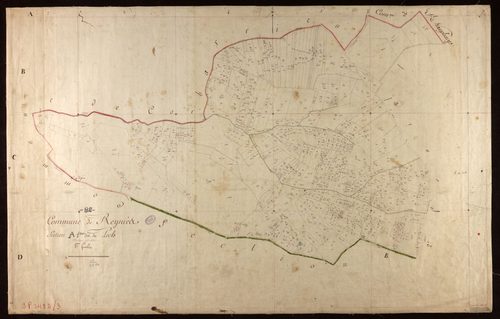 Reyniès - Section A - Le Pech, 1ère feuille
