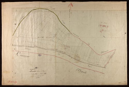 Reyniès - Section D - Moulis, 1ère feuille
