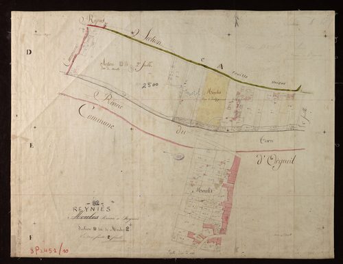 Reyniès - Section D - Moulis, 2e feuille