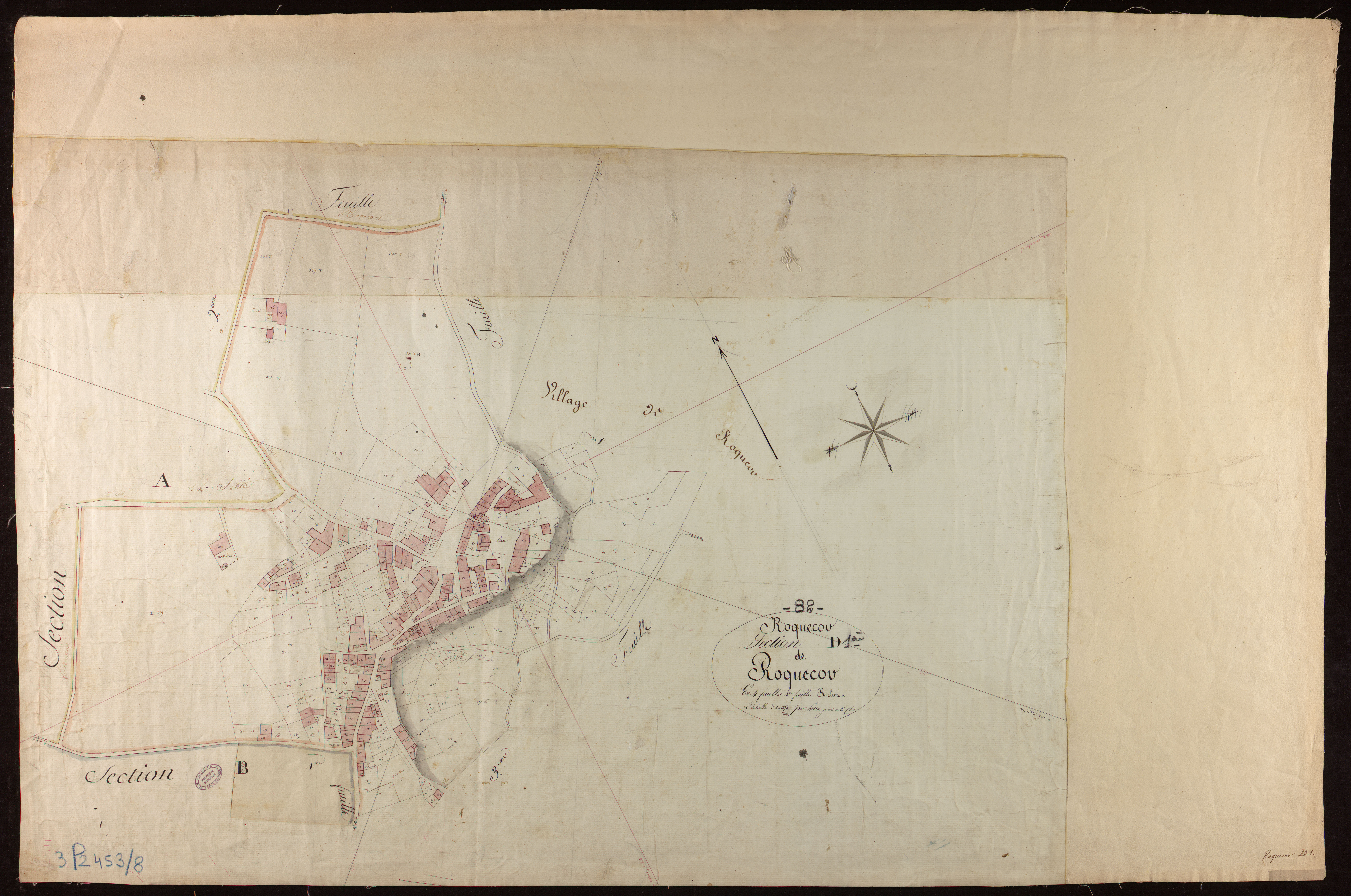 Roquecor - Section D - Roquecor, 1ère feuille