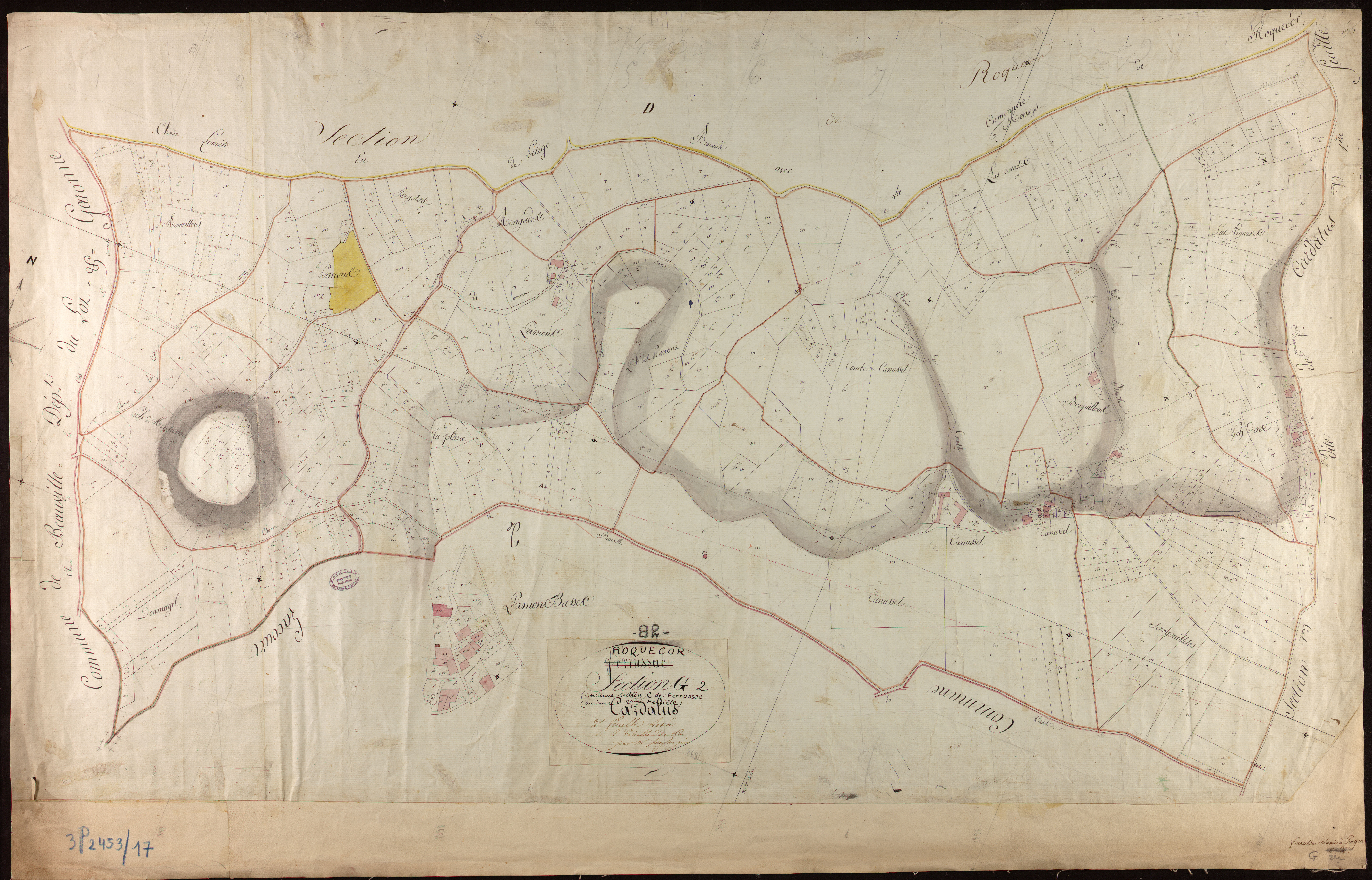 Roquecor - Section G - Cardalus, 2e feuille