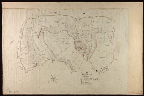Roquecor - Section E - Ferrussac, 1ère feuille
