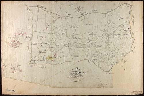 Roquecor - Section F - Le Claux et Peyralade, 1ère feuille
