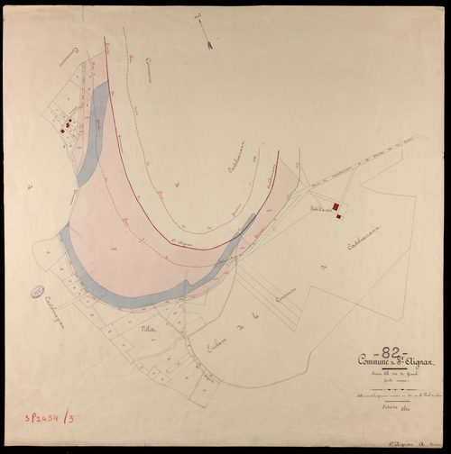 Saint-Aignan - Section A - Gravel : alluvions et corrosions