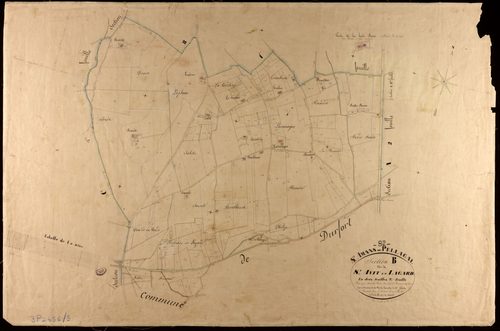 Saint-Amans-de-Pellagal - Section B - Saint-Avit et Lagarde, 2e feuille