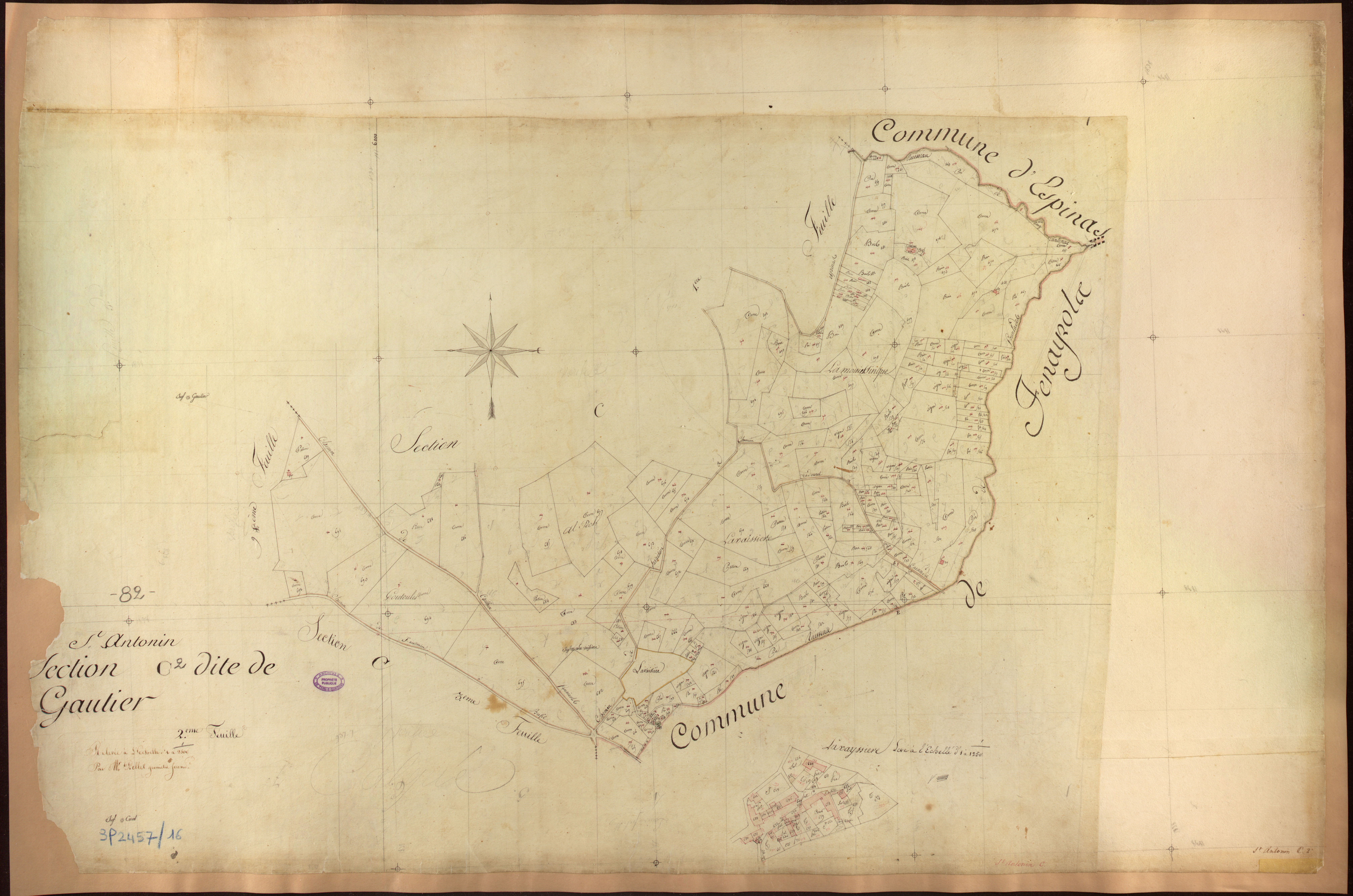 Saint-Antonin-Noble-Val - Section C - Gautier, 2e feuille