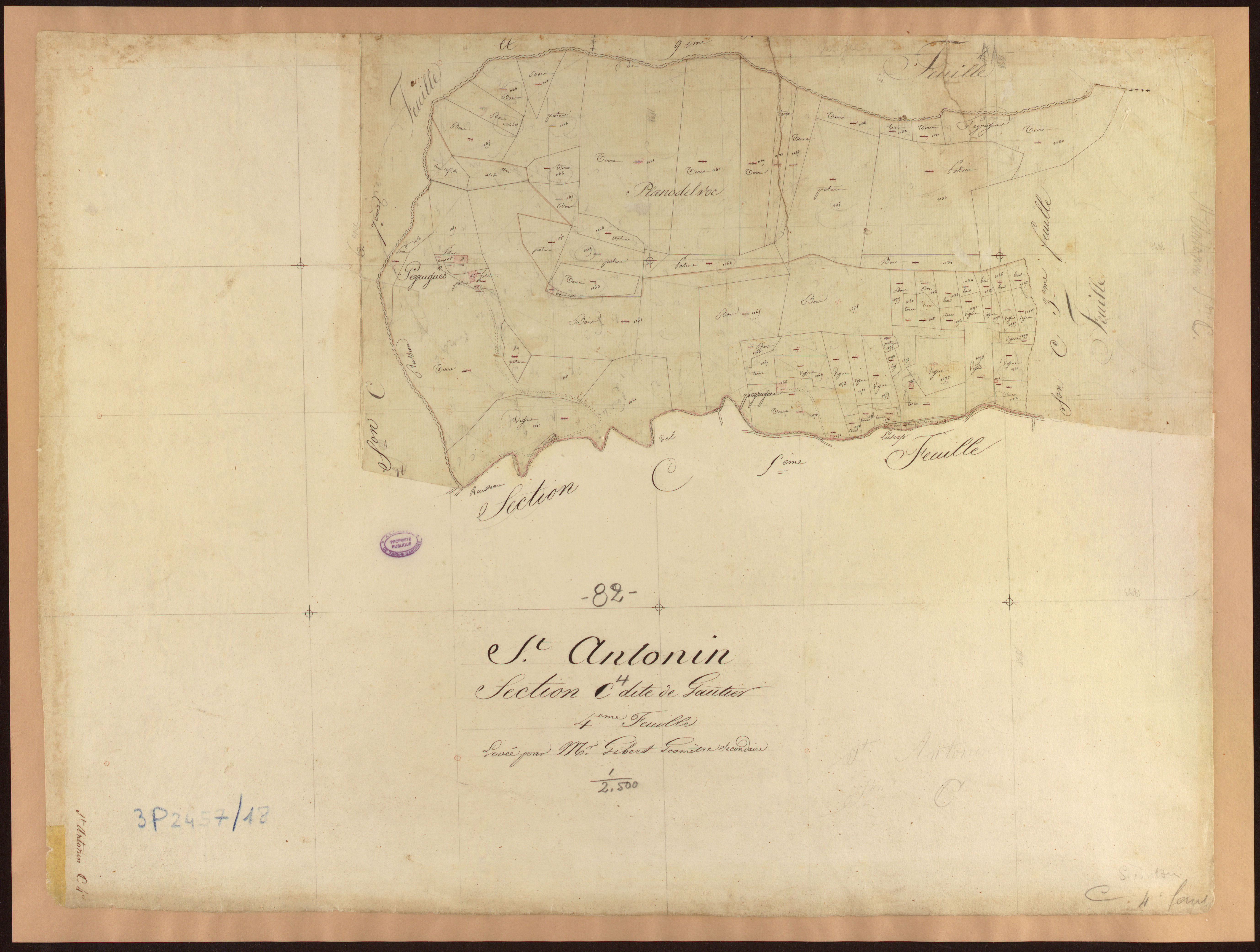 Saint-Antonin-Noble-Val - Section C - Gautier, 4e feuille