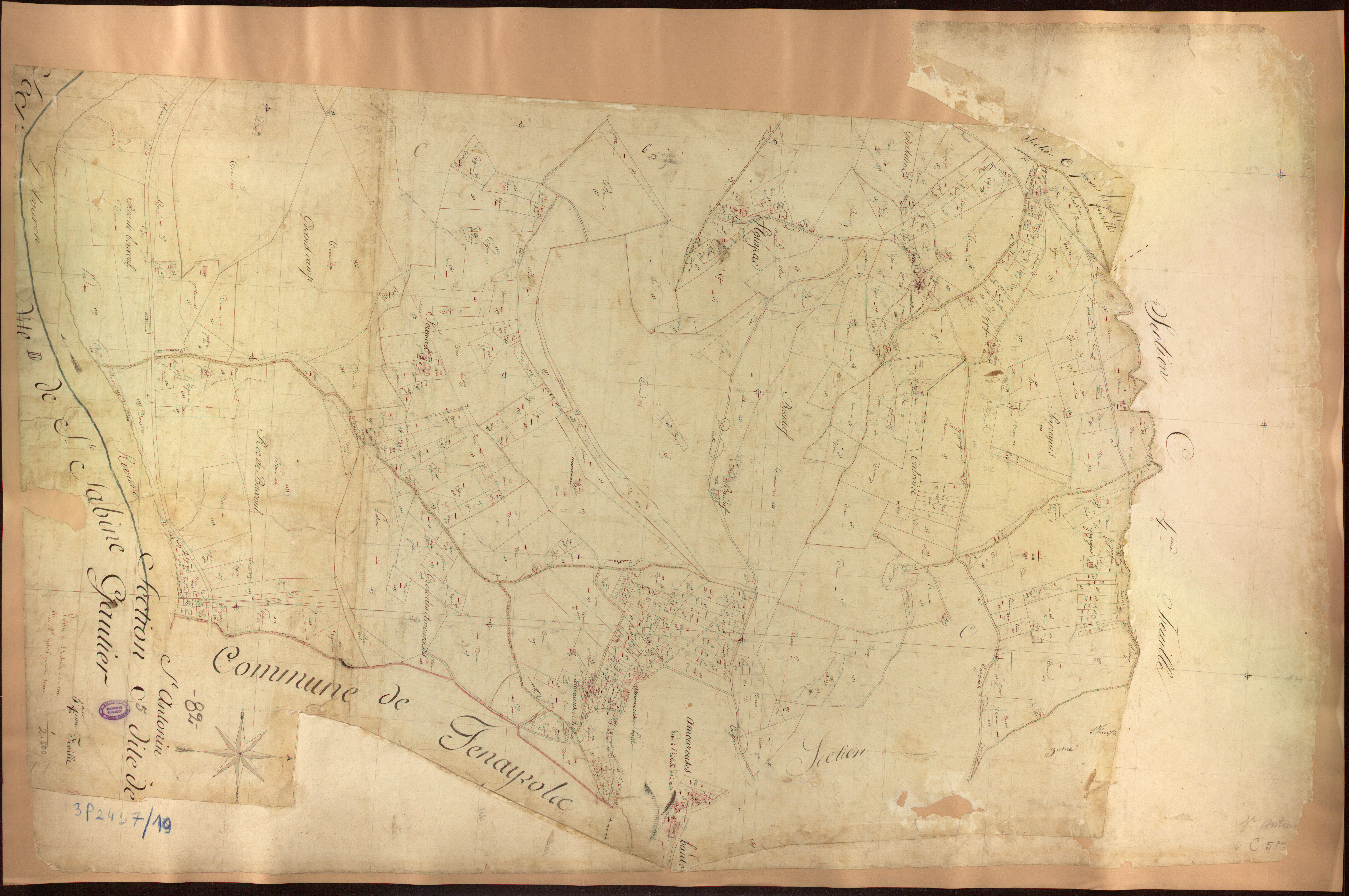 Saint-Antonin-Noble-Val - Section C - Gautier, 5e feuille