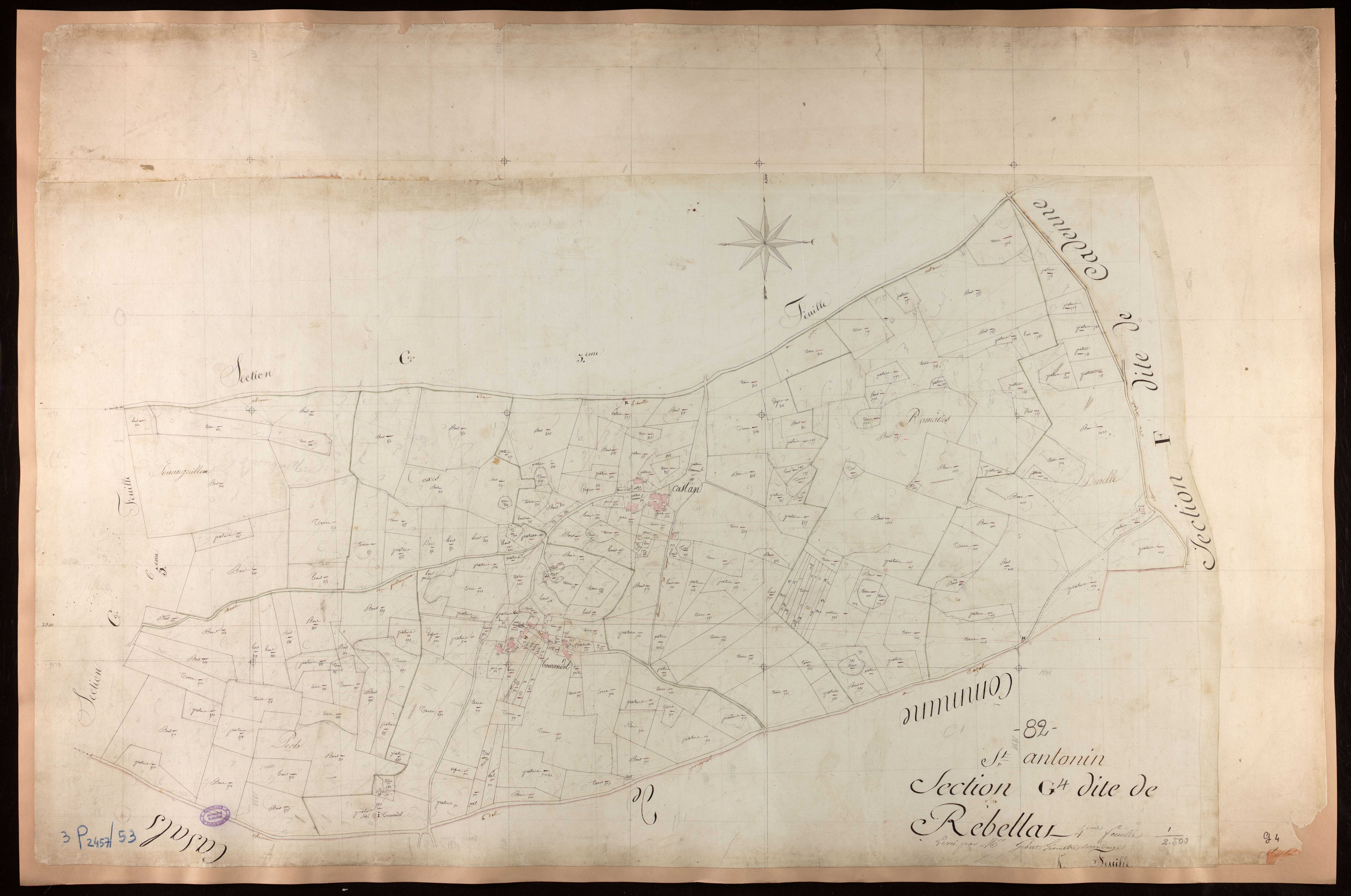 Saint-Antonin-Noble-Val - Section G - Rebellat, 4e feuille