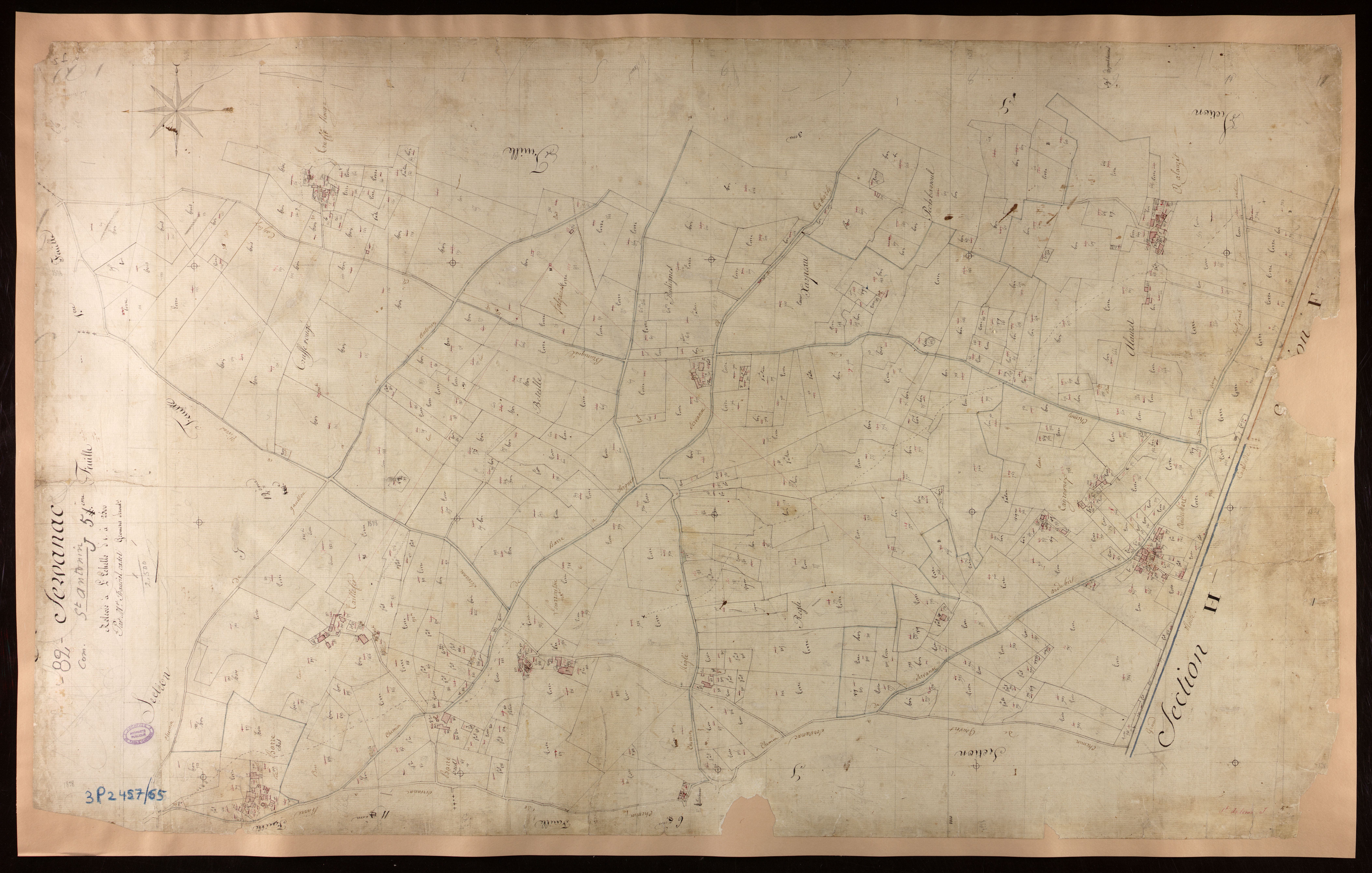 Saint-Antonin-Noble-Val - Section I - Servanac, 5e feuille