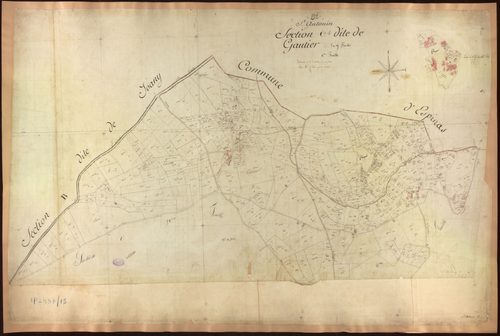 Saint-Antonin-Noble-Val - Section C - Gautier, 1ère feuille