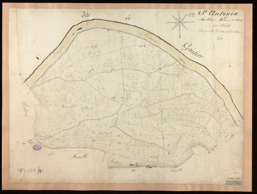 Saint-Antonin-Noble-Val - Section D - Sainte-Sabine, 2e feuille