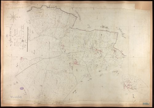 Saint-Antonin-Noble-Val - Section D - Sainte-Sabine, 6e feuille