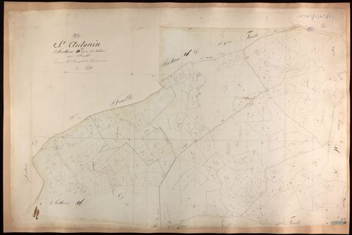 Saint-Antonin-Noble-Val - Section D - Sainte-Sabine, 11e feuille