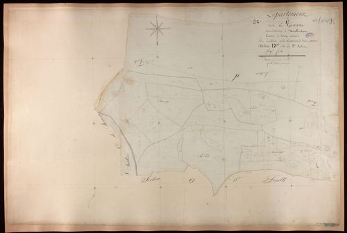 Saint-Antonin-Noble-Val - Section D - Sainte-Sabine, 14e feuille