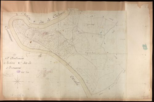 Saint-Antonin-Noble-Val - Section E - Brousses, 6e feuille