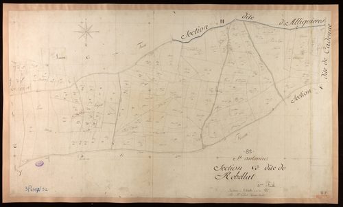 Saint-Antonin-Noble-Val - Section G - Rebellat, 3e feuille