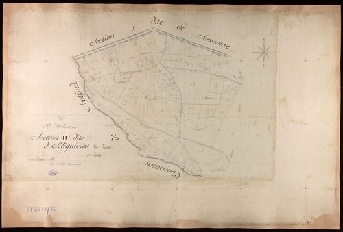 Saint-Antonin-Noble-Val - Section H - Aliguières, 1ère feuille