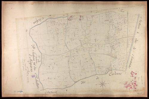 Saint-Antonin-Noble-Val - Section H - Aliguières, 5e feuille