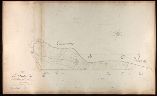 Saint-Antonin-Noble-Val - Section I - Servanac, 9e feuille