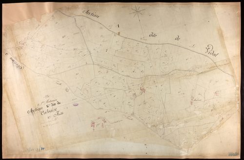 Saint-Antonin-Noble-Val - Section K - Le Calvaire, 2e feuille