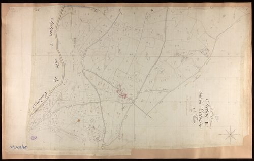 Saint-Antonin-Noble-Val - Section K - Le Calvaire, 4e feuille