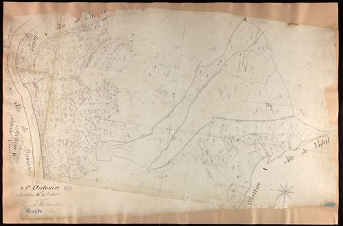 Saint-Antonin-Noble-Val - Section K - Le Calvaire, 5e feuille