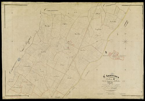 Saint-Arroumex - Section A - Gayssanès, 1ère feuille