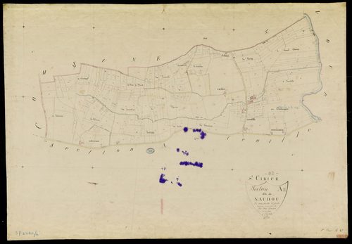 Saint-Cirice - Section A - Naudou, 2e feuille