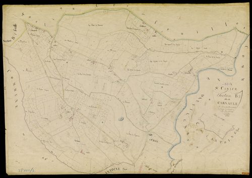 Saint-Cirice - Section B - Carnaule, 2e feuille
