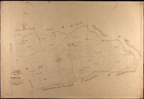 Saint-Cirq - Section B - Combettes, 3e feuille