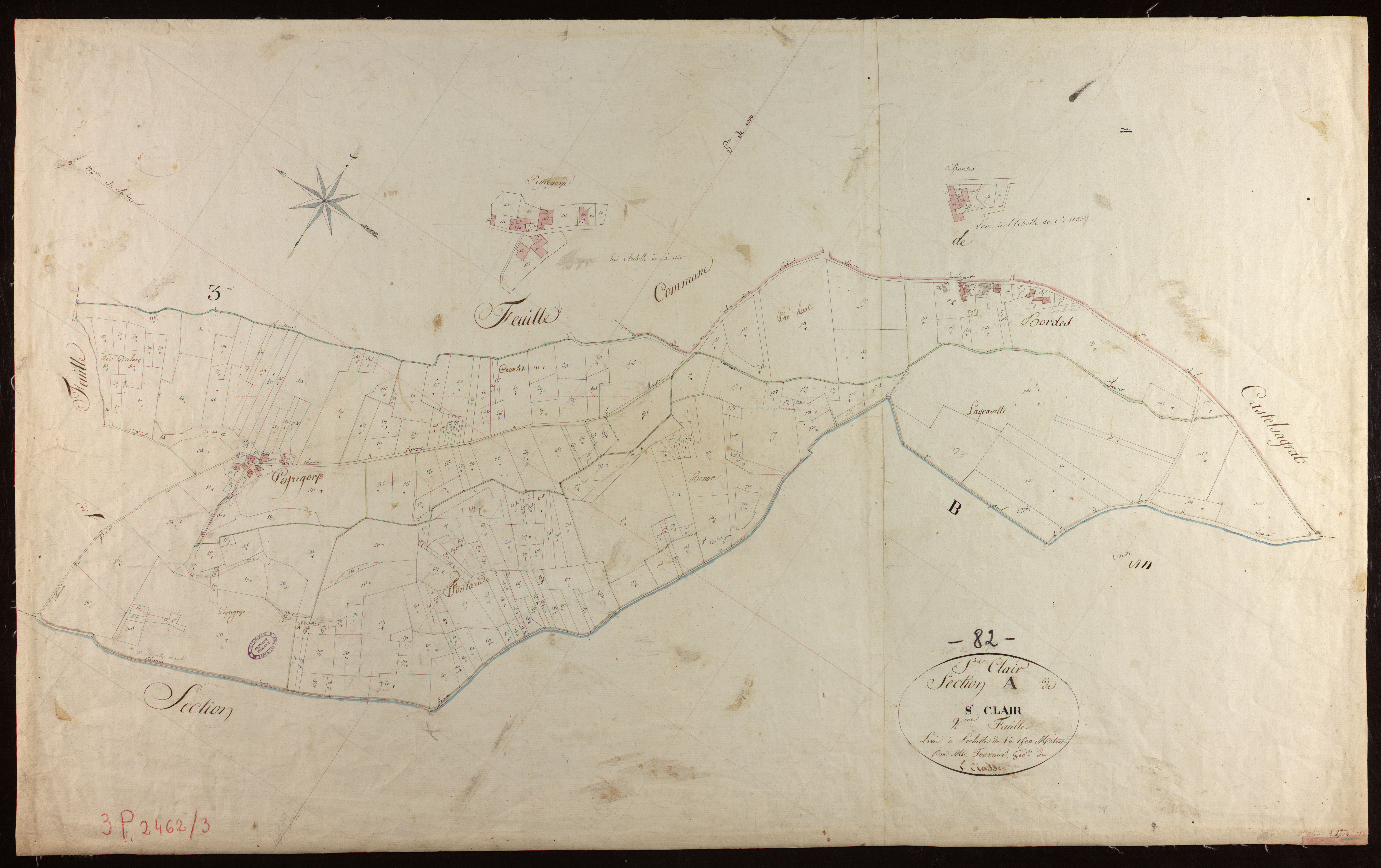 Saint-Clair - Section A - Saint-Clair, 2e feuille