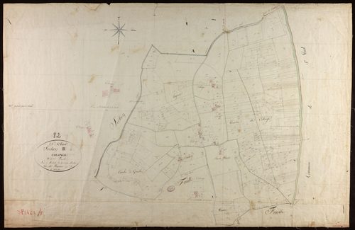 Saint-Clair - Section B - Colonge, 4e feuille