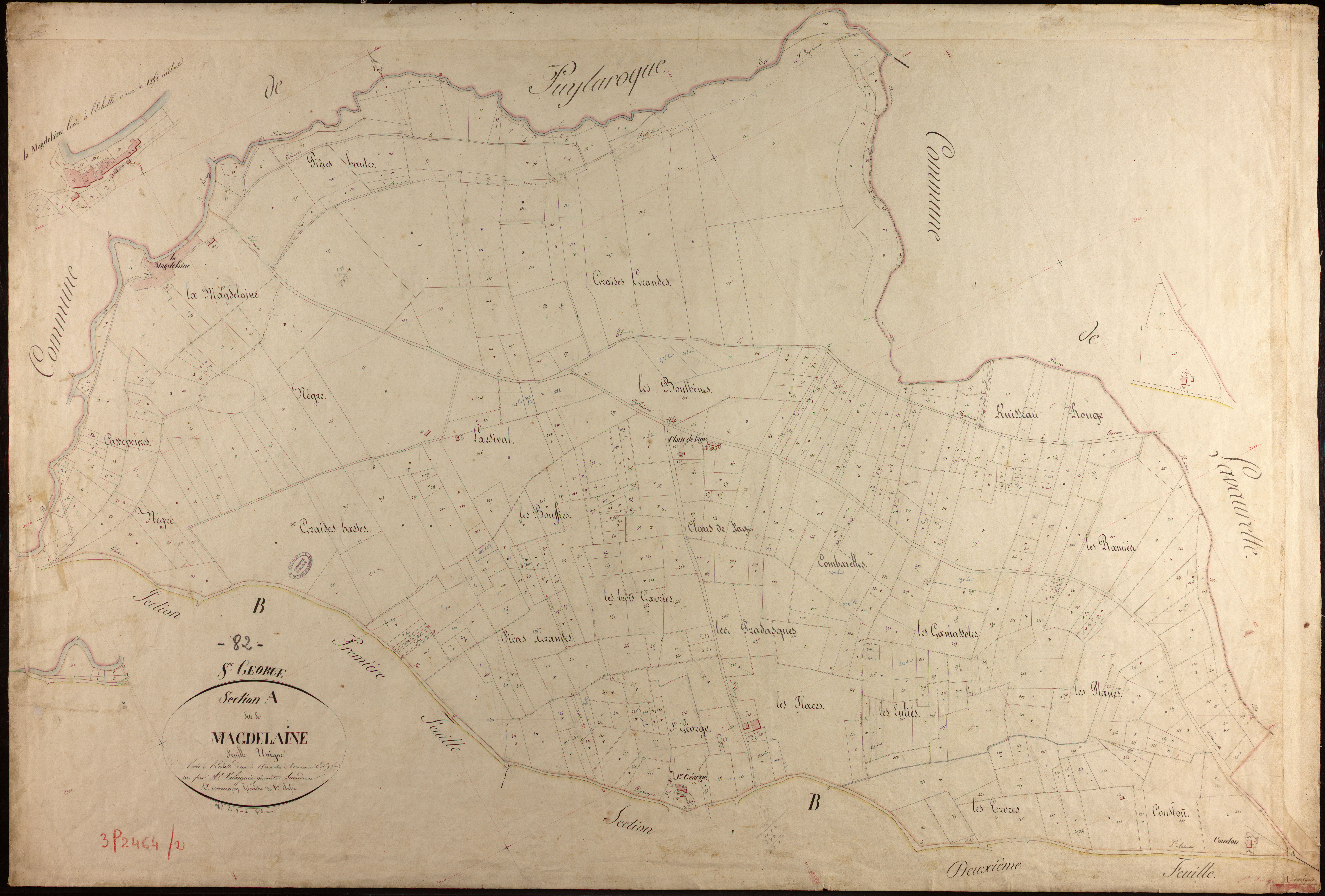 Saint-Georges - Section A - La Magdelaine