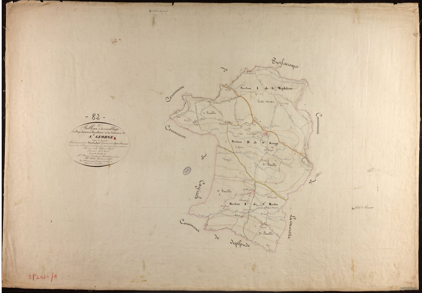Saint-Georges - Tableau d'assemblage