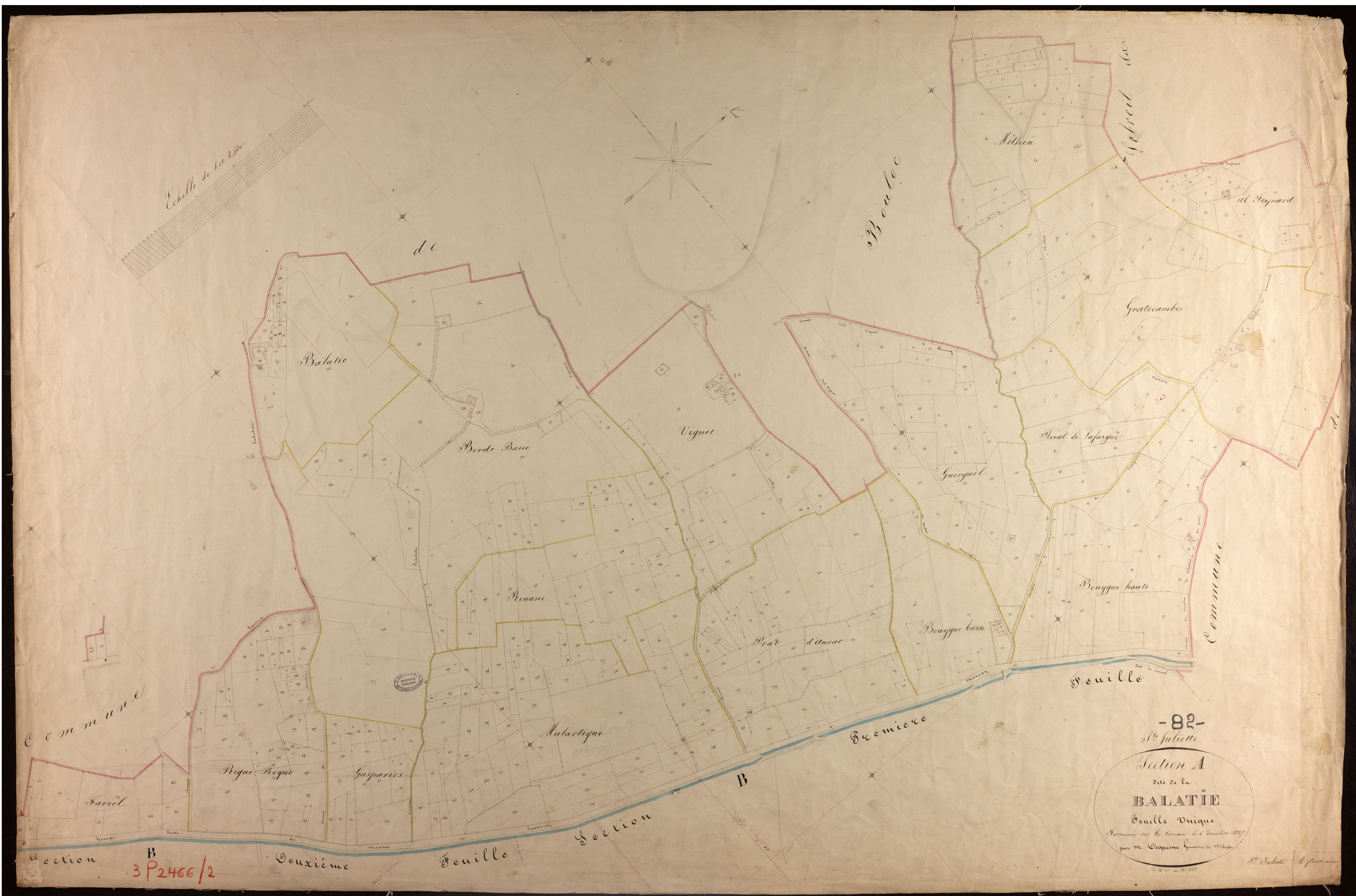 Sainte-Juliette - Section A - La Balatie