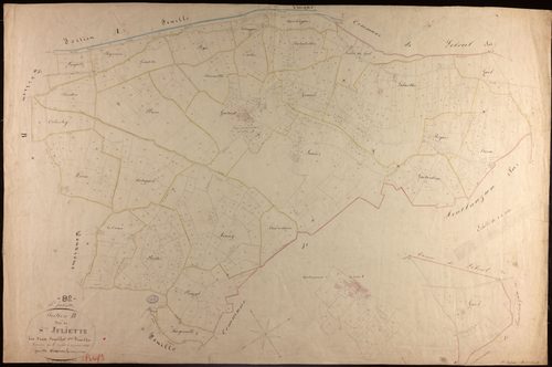Sainte-Juliette - Section B - Sainte-Juliette, 1ère feuille