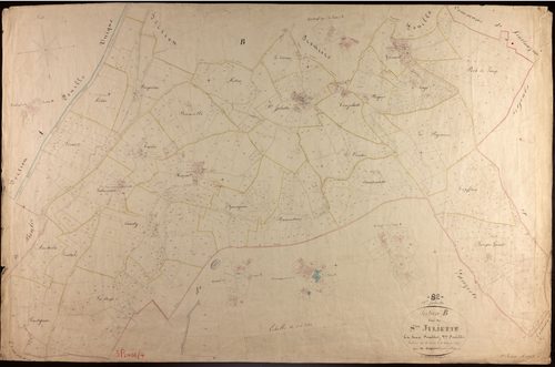 Sainte-Juliette - Section B - Sainte-Juliette, 2e feuille