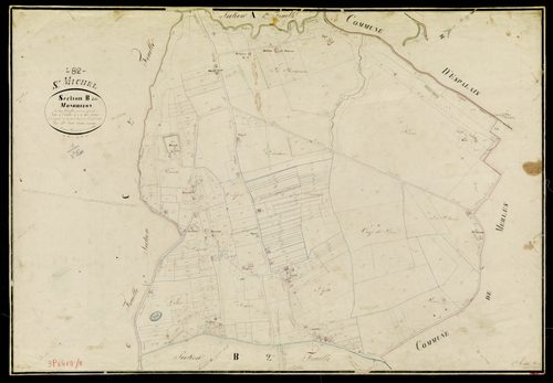 Saint-Michel - Section B - Monbrison, 1ère feuille