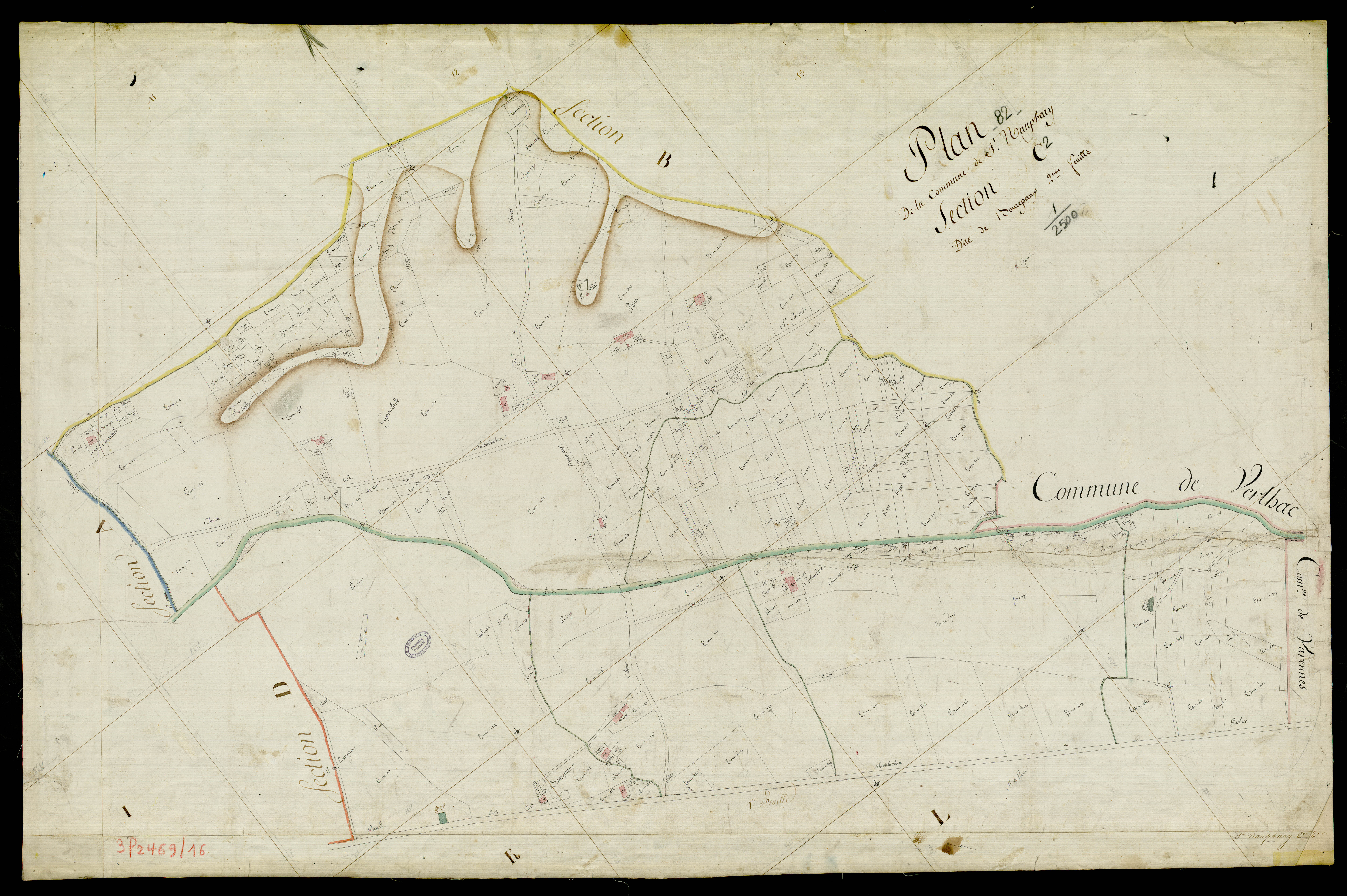 Saint-Nauphary - Section C - Bonrepaux, 2e feuille