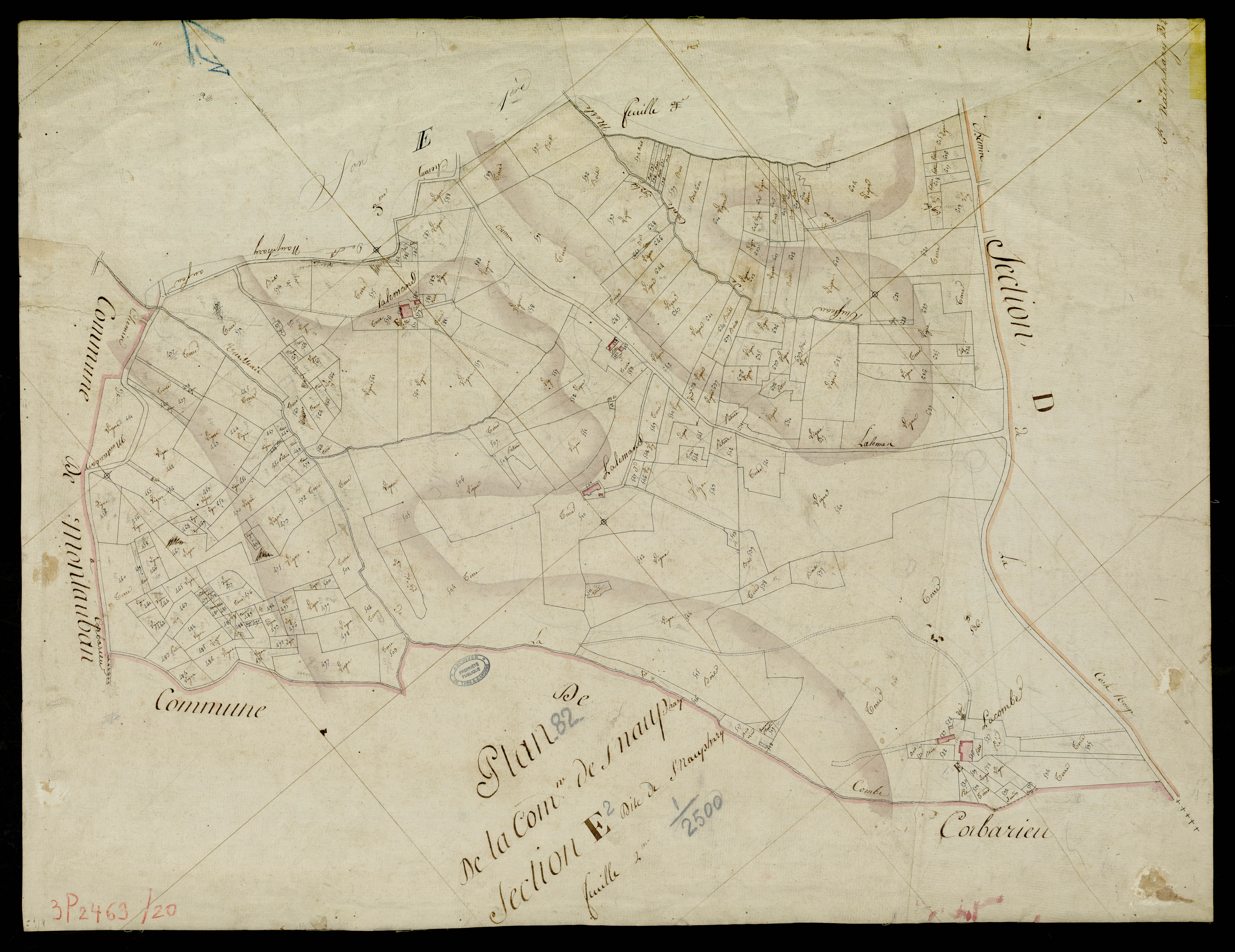 Saint-Nauphary - Section E - Saint-Nauphary, 2e feuille
