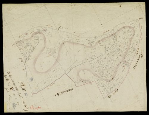 Saint-Nauphary - Section B - Charros, 3e feuille