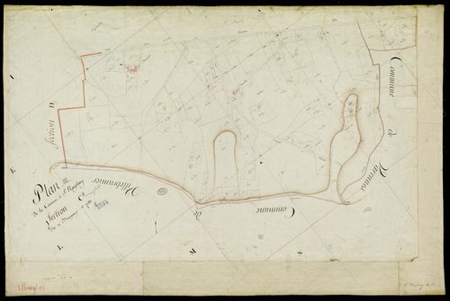 Saint-Nauphary - Section C - Bonrepaux, 1ère feuille