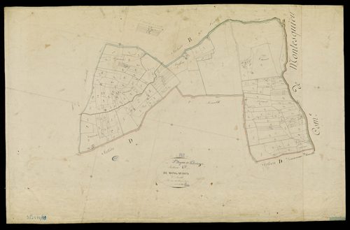 Saint-Nazaire-de-Valentane - Section C - Mongaudon, 2e feuille