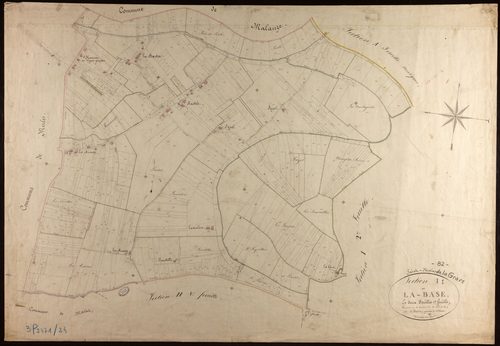 Saint-Nicolas-de-la-Grave - Section I - La Base, 1ère feuille
