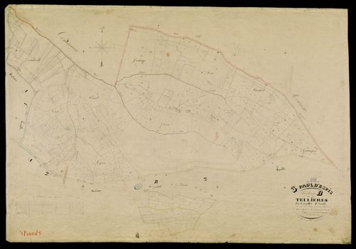Saint-Paul-d'Espis - Section B - Les Teulières, 1ère feuille
