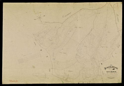 Saint-Paul-d'Espis - Section B - Les Teulières, 4e feuille